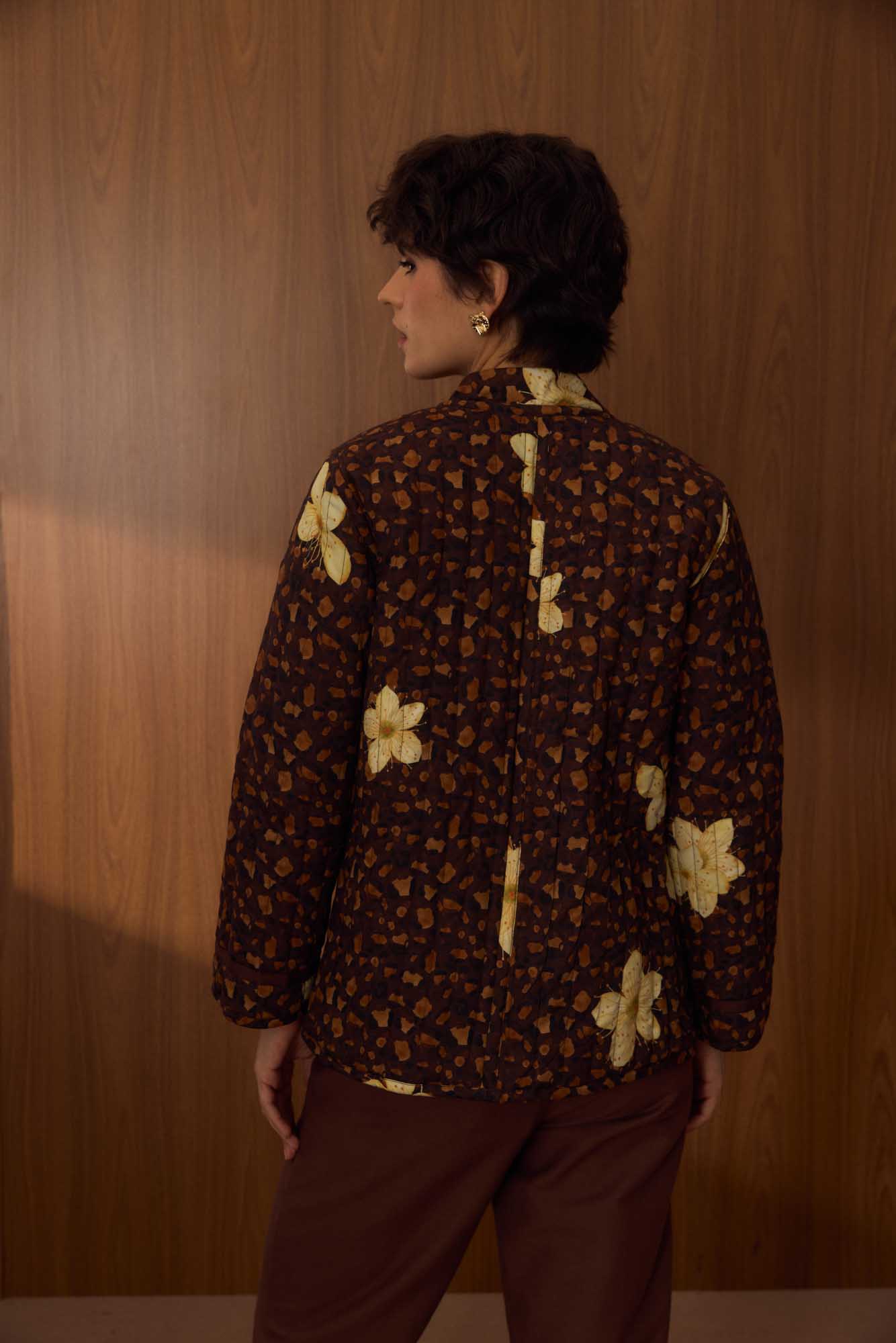 Jaqueta Onça Floral