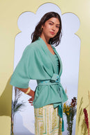 Kimono Turquesa