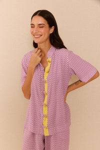 Camisa Gola Padre Mix Trançado