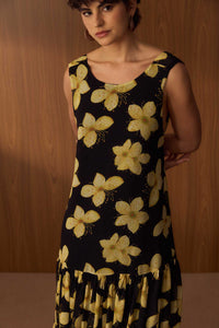 Vestido Babado Jabuticabeira