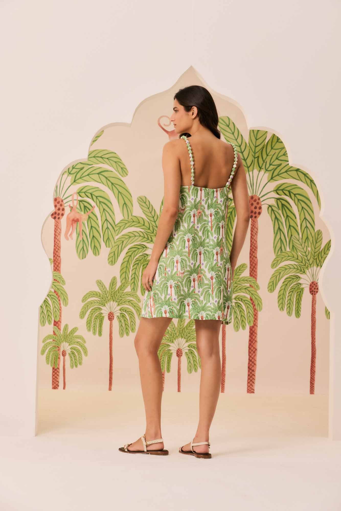 Vestido Curto Coqueiral