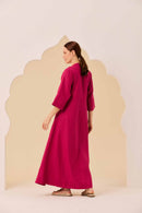 Vestido Rosa Hibisco