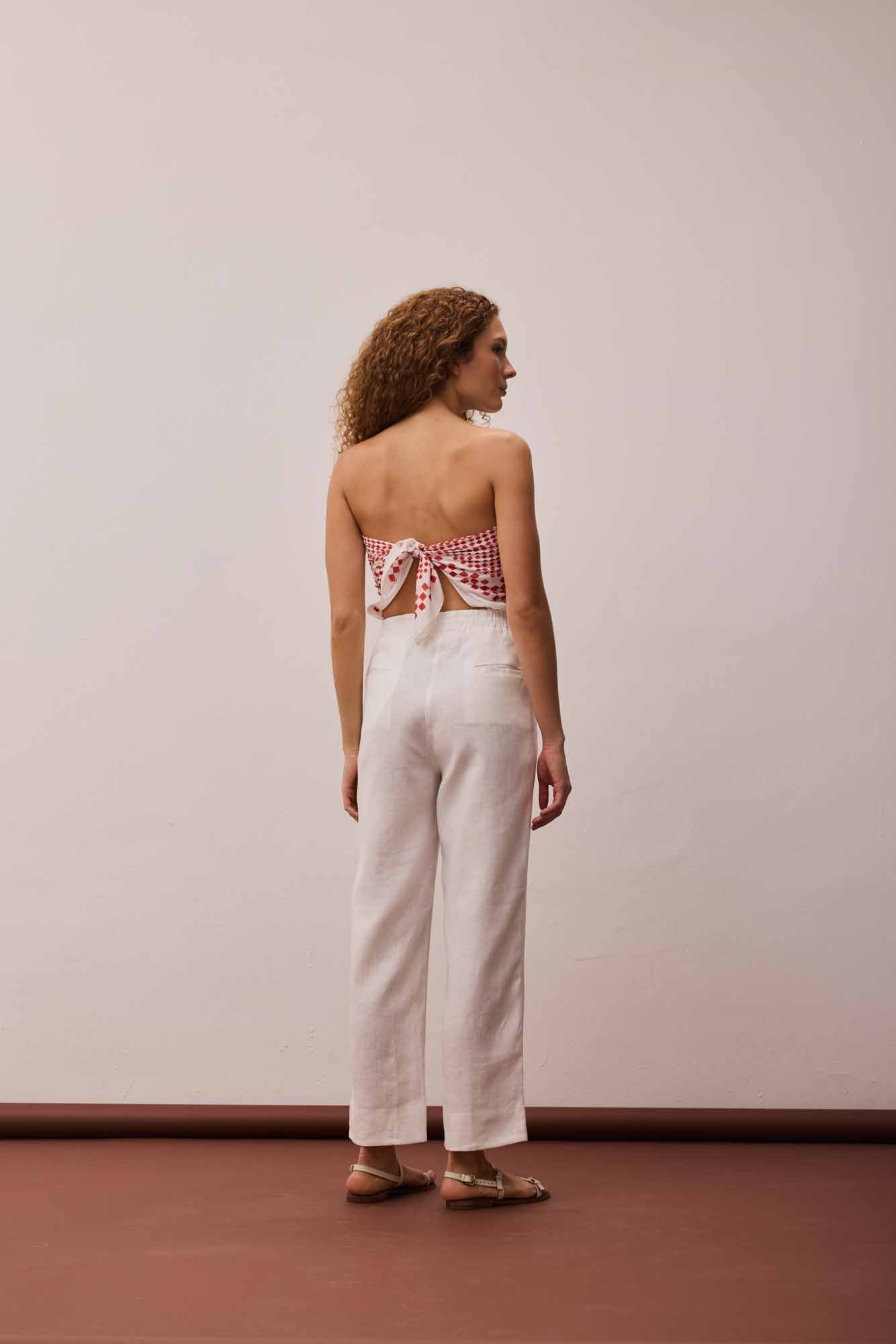 Calça Alfaiataria Branca