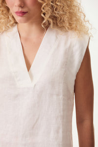 Blusa Decote V Bord. Costas Saturno