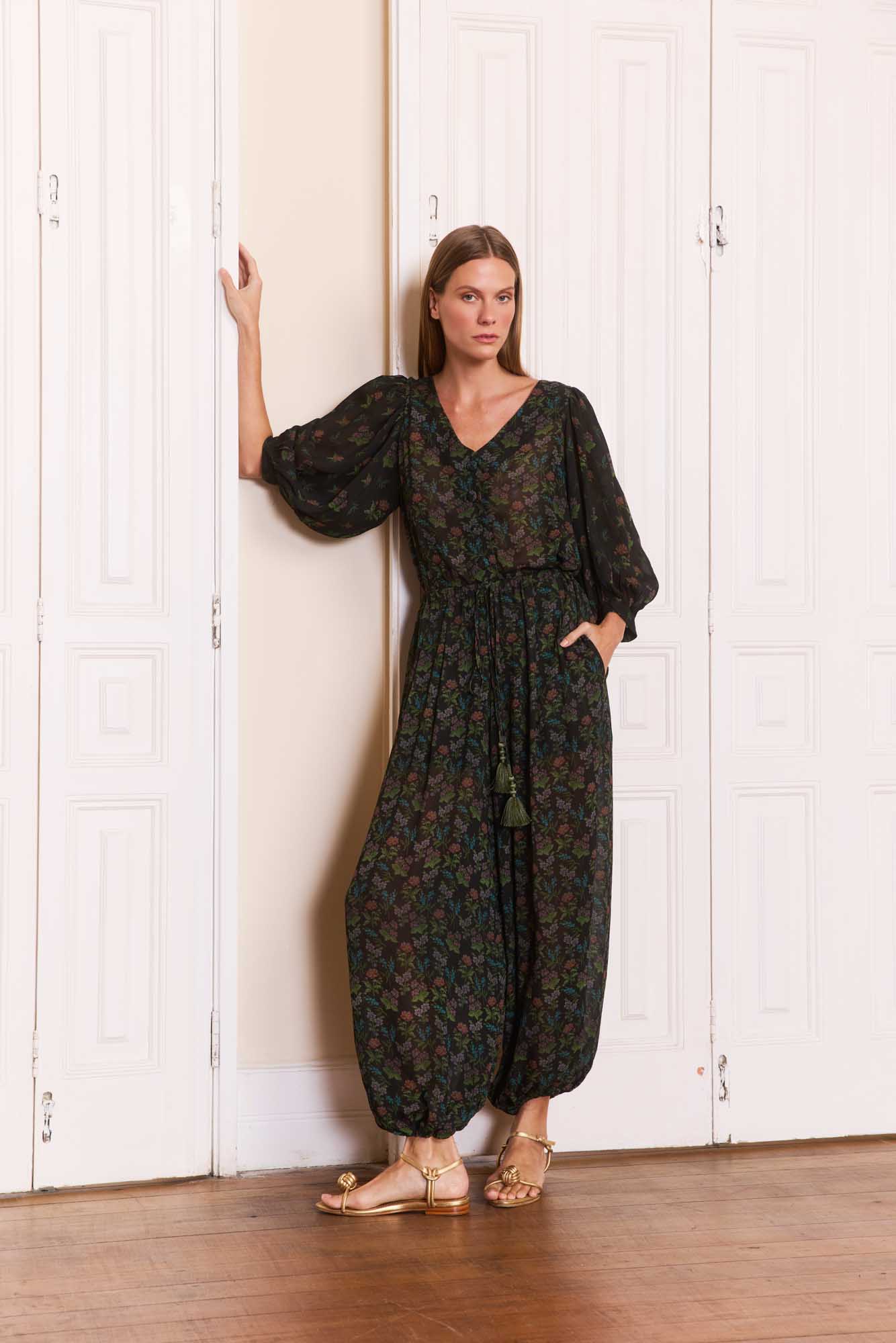 Blusa Jardim Noturno