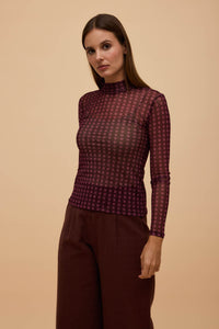 Blusa Tule Oliva