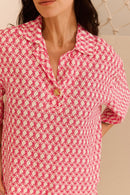 Blusa Gola Polo Mix Trançado