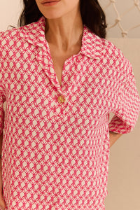 Blusa Gola Polo Mix Trançado