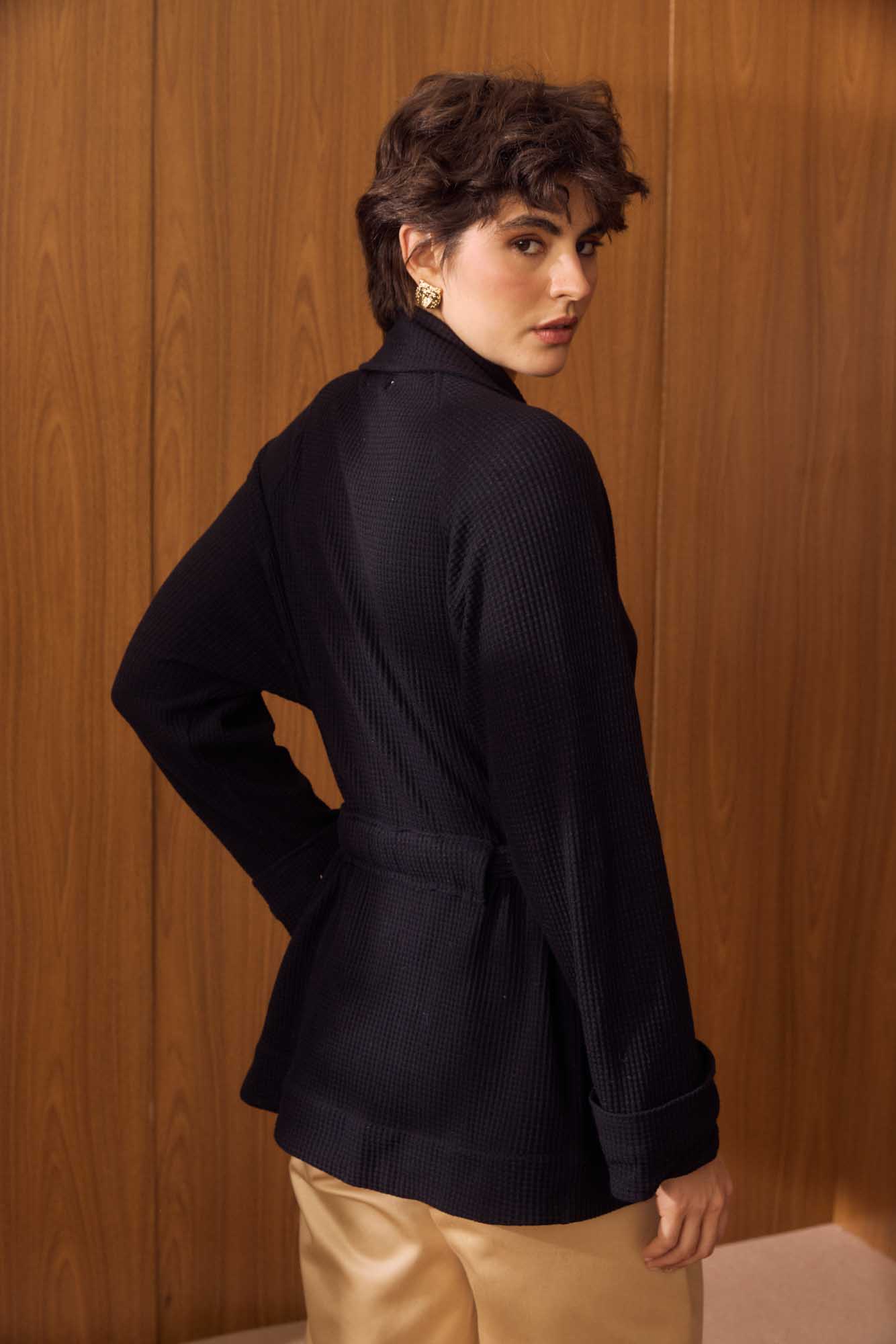Casaco Comfy Preto