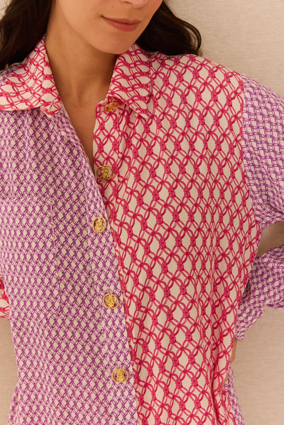 Camisa Mix Trançado