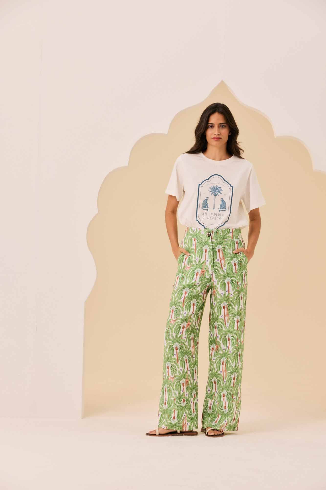 Calça Pantalona Coqueiral