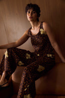 Calça Pantalona Onça Floral