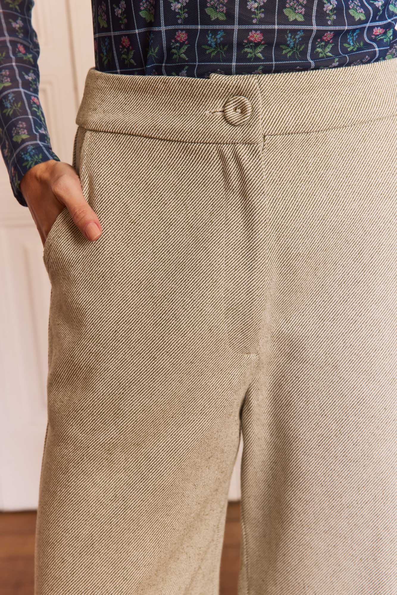 Calça Verde Musgo