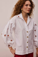 Camisa Bordada Funghi