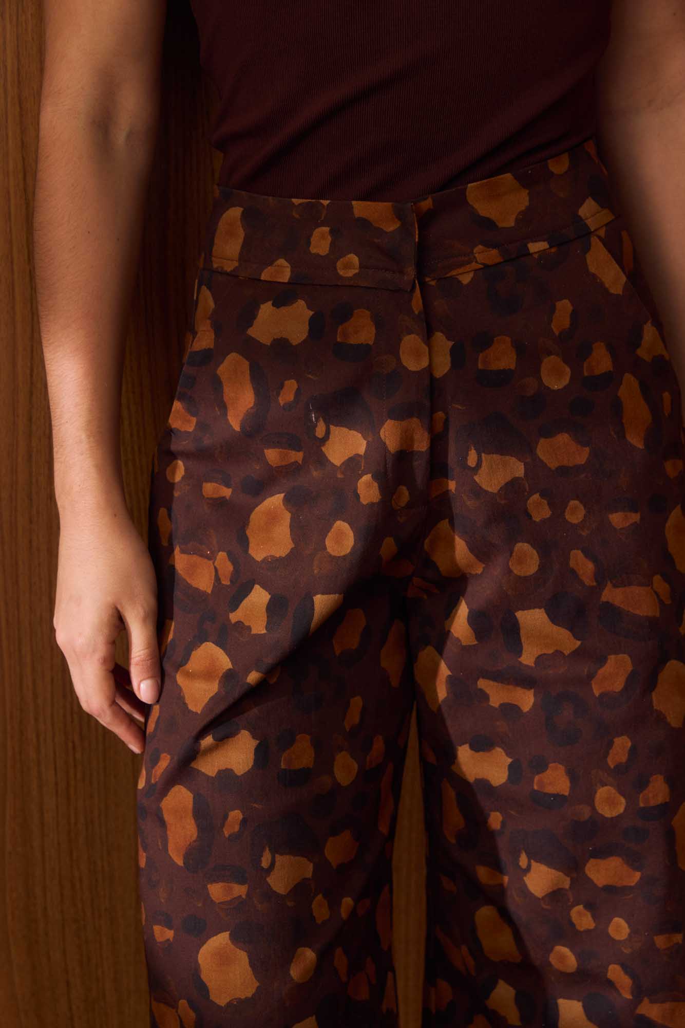 Calça Sarja Onça Pintada
