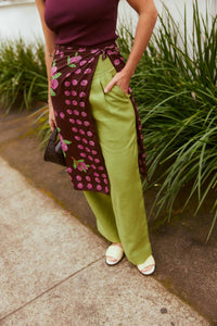 Calça Pala Verde Oliveira