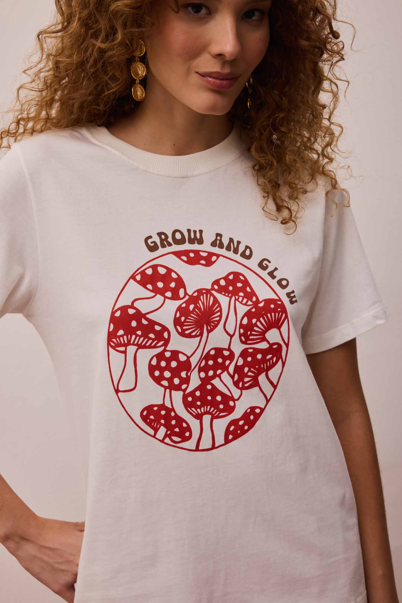Tshirt Cogumelo Glow