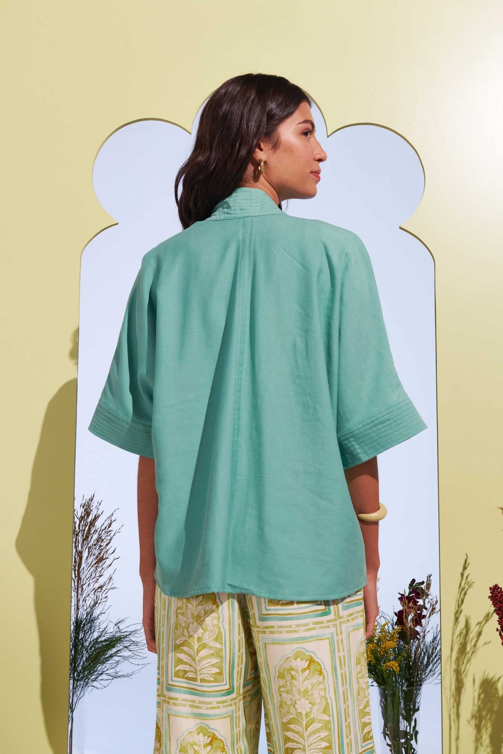 Kimono Turquesa