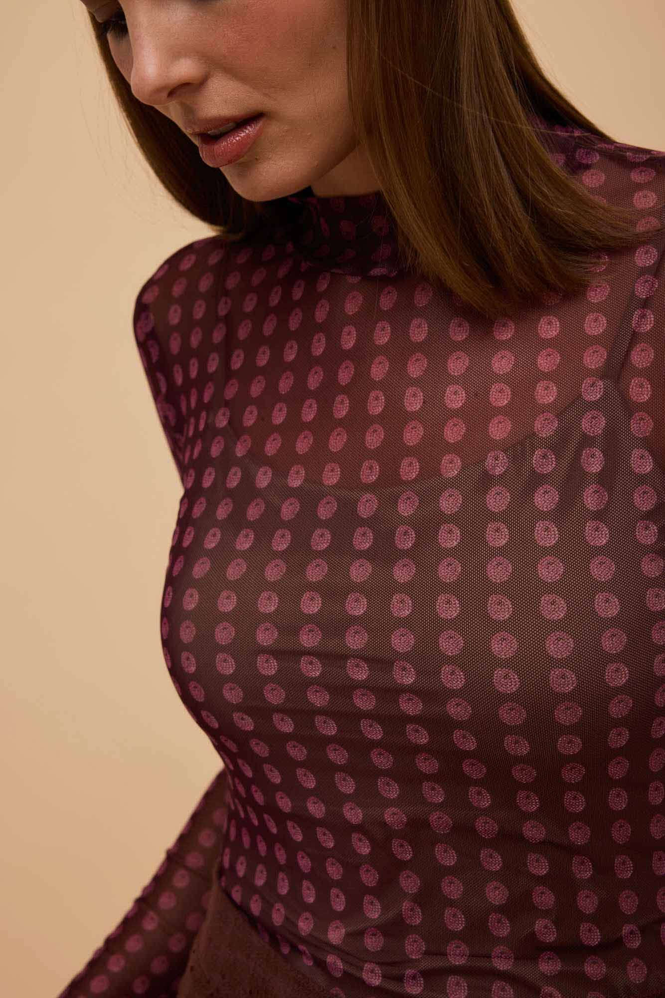 Blusa Tule Oliva