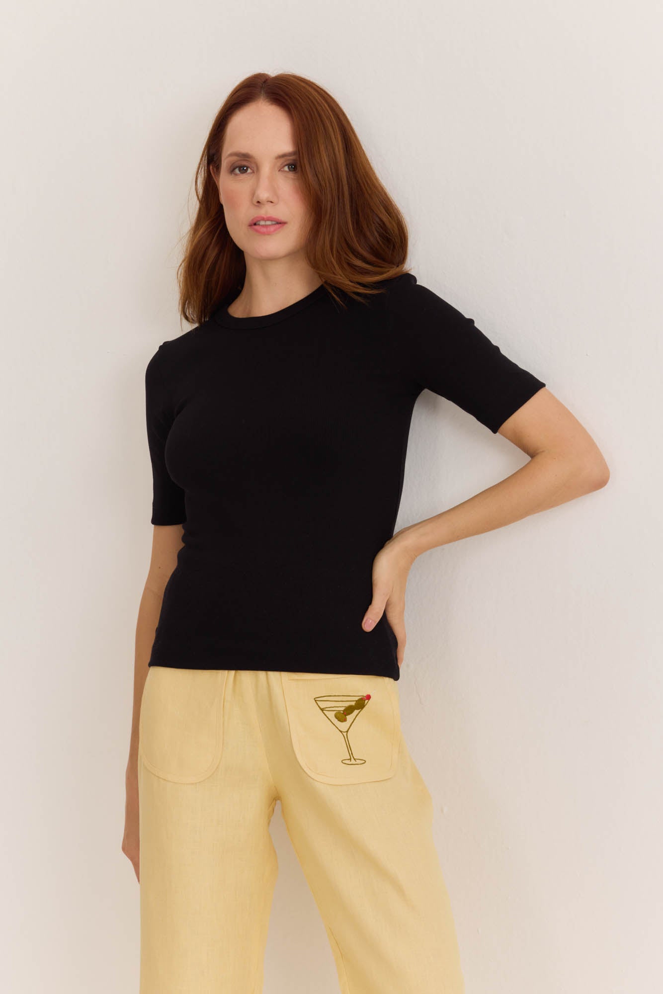 T-shirt Anpô Basic Preta