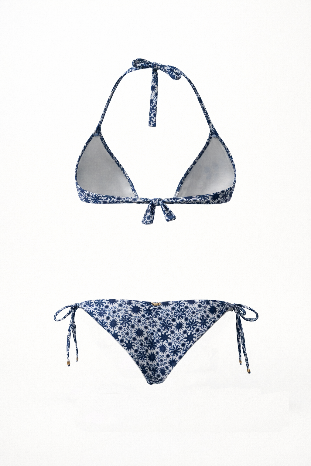 Bikini Top Bay + Calcinha Lacinho Onda Solar