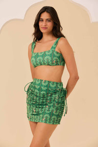 Saia Beachwear Coqueiral Verde