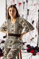 Blusa Renda Crochê