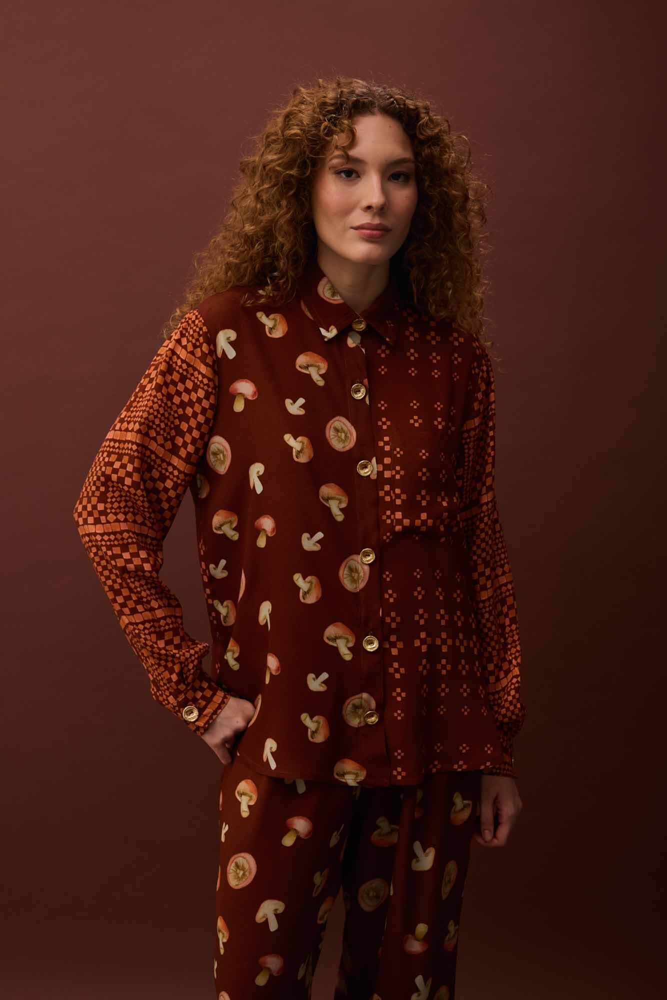 Camisa Mix Funghi