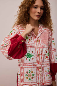 Camisa Manga Bufante Sapori