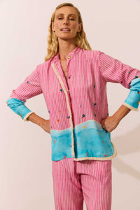 Camisa Franjas Plage