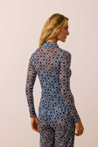 Blusa Tule Onda Solar