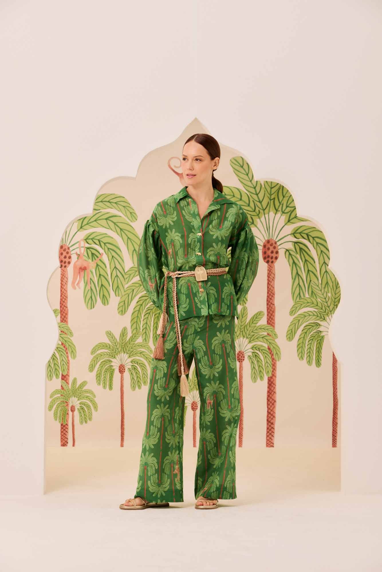 Camisa Coqueiral Verde