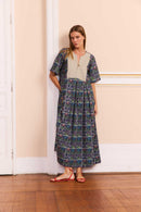 Vestido Pala Ponto Cruz