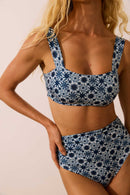 Bikini Top Reto + Hot Pants Onda Solar