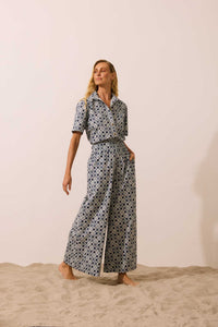 Calça Maxi Onda Solar