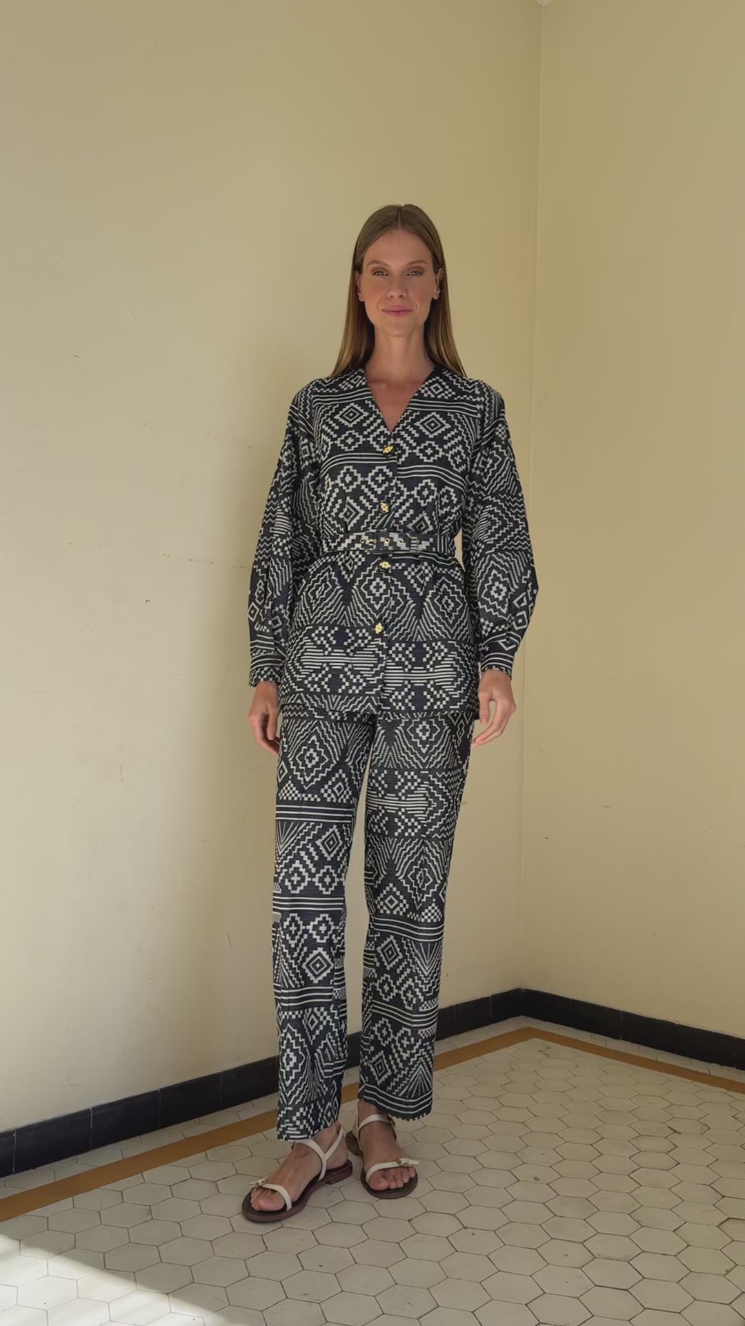 Calça Trama Indigo