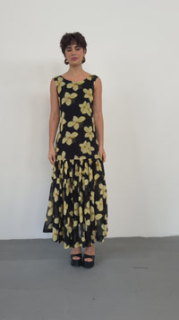 Vestido Babado Jabuticabeira