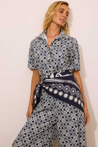 Camisa Amor + Calça Maxi Onda Solar