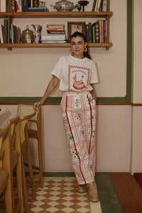 Tshirt Sapori Paraiso + Calça Reta Sapori