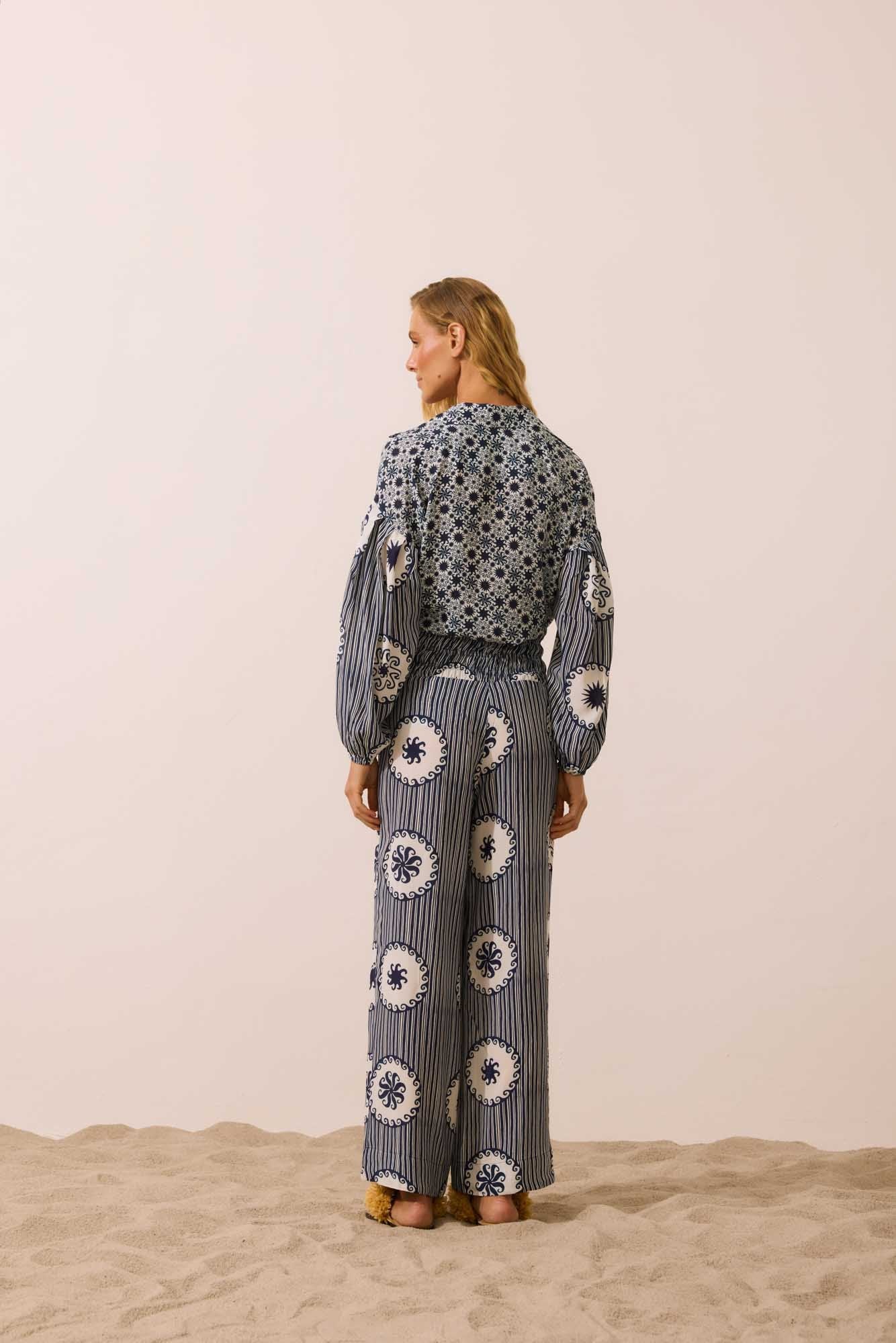 Camisa MG Pregas + Calça Onda solar