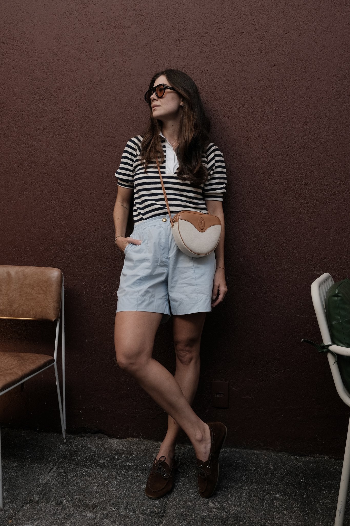 Tshirt Gola Polo + Short Alfaiataria Azul Atlantico