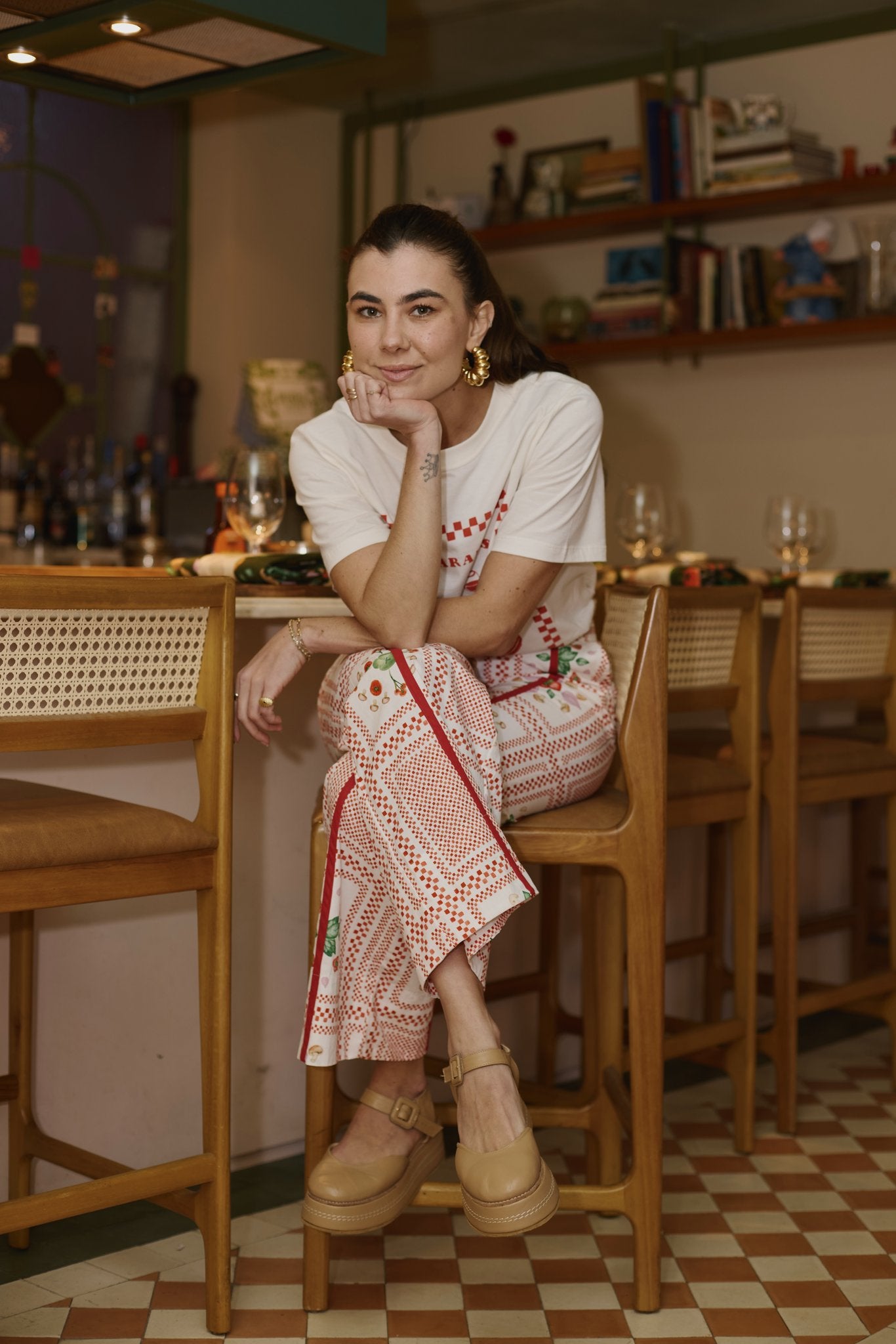 Tshirt Sapori Paraiso + Calça Reta Sapori