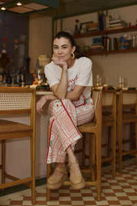 Tshirt Sapori Paraiso + Calça Reta Sapori