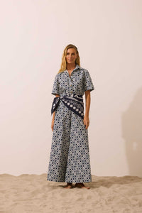 Camisa Amor + Calça Maxi Onda Solar