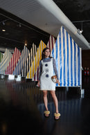 Vestido Regata + Blusa Tule