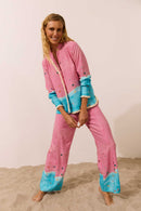 Camisa Franjas + Calça Plage